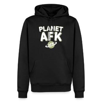 Spieler Mit Weltraumthemen Cosmic Gaming Sci-fi - Männer Premium Bio Hoodie - Schwarz - Vorne - Nico (187cm)
