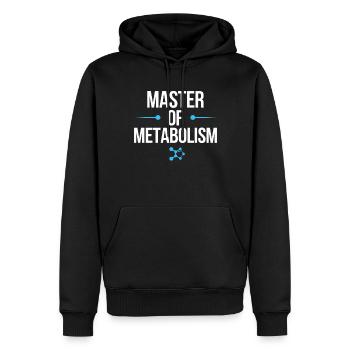 Medical Science Für Endokrinologie - Männer Premium Bio Hoodie - Schwarz - Vorne - Nico (187cm)