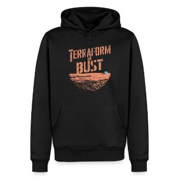 Astrobiology Space Exploration Extraterrestrial - Männer Premium Bio Hoodie - Schwarz - Vorne - Nico (187cm)