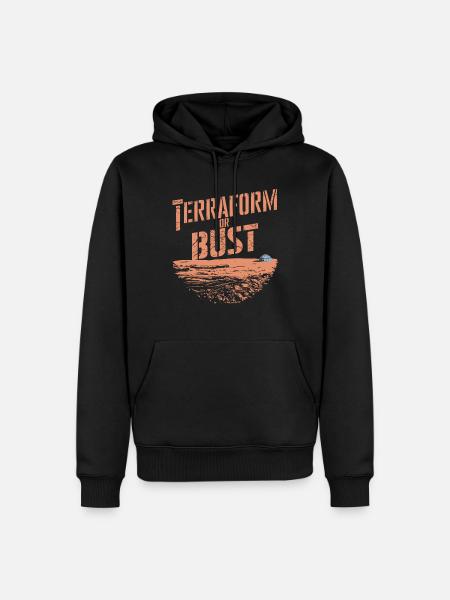 Astrobiology Space Exploration Extraterrestrial - Men’s Premium Organic Hoodie - black