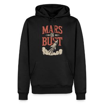 Astrobiology Space Exploration Extraterrestrial - Männer Premium Bio Hoodie - Schwarz - Vorne - Nico (187cm)