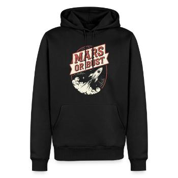 Astrobiology Space Exploration Extraterrestrial - Männer Premium Bio Hoodie - Schwarz - Vorne - Nico (187cm)