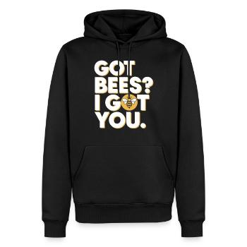 Bienenentfernungsspezialist Live Swarm Rescue - Männer Premium Bio Hoodie - Schwarz - Vorne - Nico (187cm)