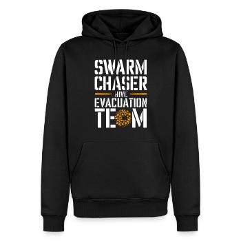 Bienenentfernungsspezialist Live Swarm Rescue - Männer Premium Bio Hoodie - Schwarz - Vorne - Nico (187cm)