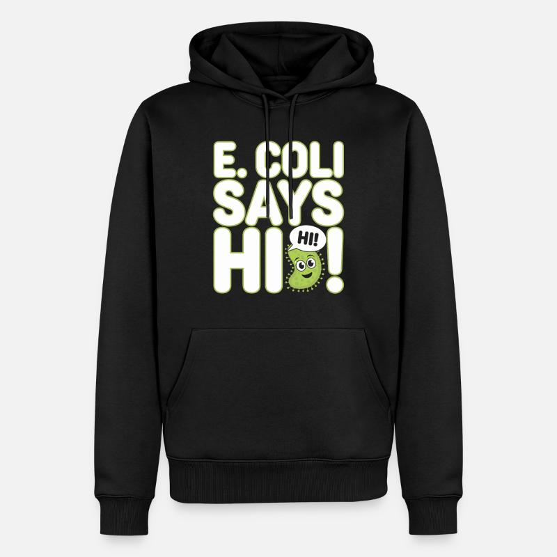 Microscope Enthusiast Lab Technician Science - Männer Premium Bio Hoodie - Schwarz