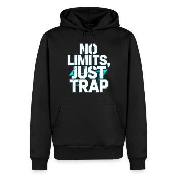 Music Produzent 808 Bass Hip-hop Beatmaker - Männer Premium Bio Hoodie - Schwarz - Vorne - Nico (187cm)