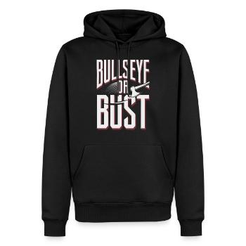 Lancer de hache Cible Pratique Bûcheron Sport - Sweat à capuche Premium bio Homme - noir - Devant - Nico (187cm)