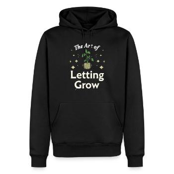 Kokedama Moss Ball Pflanzt Japanische Gartenarbeit - Männer Premium Bio Hoodie - Schwarz - Vorne - Nico (187cm)