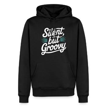 Bass Gitarrist Musiker Gear Funk Rock Jazz - Männer Premium Bio Hoodie - Schwarz - Vorne - Nico (187cm)