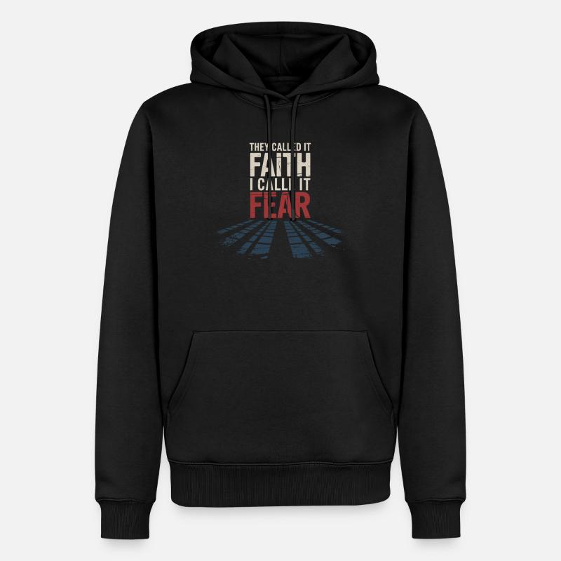 Ehemalige Religionsgemeinschaft Überlebende - Männer Premium Bio Hoodie - Schwarz