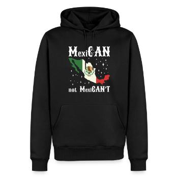Latino Zentral Amerika Mexiko Mexikaner - Männer Premium Bio Hoodie - Schwarz - Vorne - Nico (187cm)