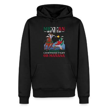 Mexiko Kostüm Für Hispanic Heritage Monat - Männer Premium Bio Hoodie - Schwarz - Vorne - Nico (187cm)