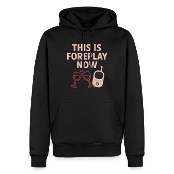 Erste Date Nacht, Nachdem Baby Neue Eltern Wieder - Männer Premium Bio Hoodie - Schwarz - Vorne - Nico (187cm)