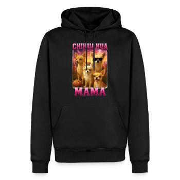 Chihuahua - Männer Premium Bio Hoodie - Schwarz - Vorne - Nico (187cm)