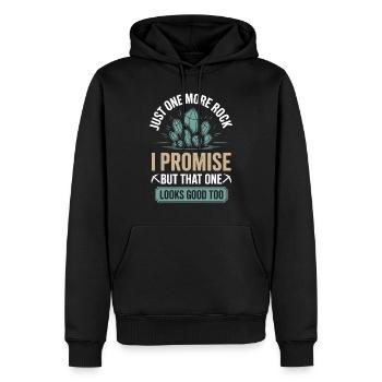 Geology Rock - Männer Premium Bio Hoodie - Schwarz - Vorne - Nico (187cm)