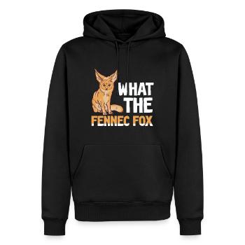Ce que le propriétaire de Fennec Fox Fennec Foxes Animals - Sweat à capuche Premium bio Homme - noir - Devant - Nico (187cm)
