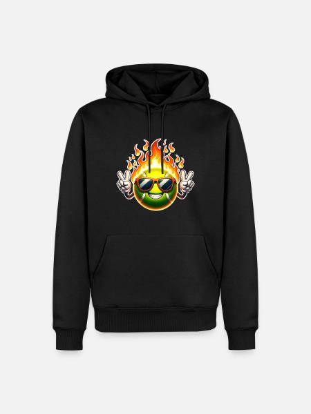 Tennis - Men’s Premium Organic Hoodie - black