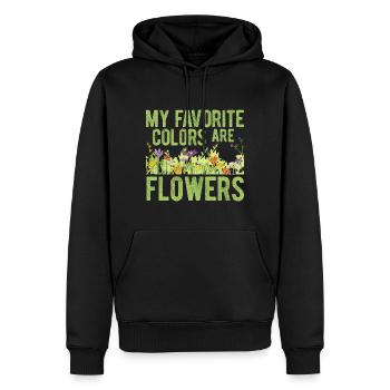 Landschaftsgärtner Hobbygärtner Gärtner - Männer Premium Bio Hoodie - Schwarz - Vorne - Nico (187cm)