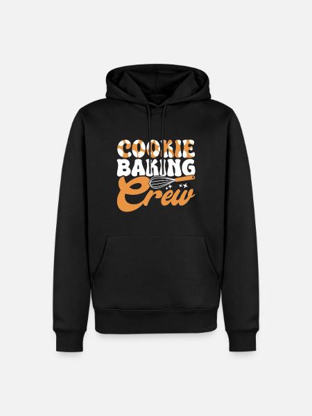 Baking Baker Bakery - Men’s Premium Organic Hoodie - black