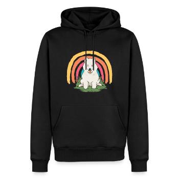 Chow Chow Welpe Welpe Haustier Hundeliebhaber Hund - Männer Premium Bio Hoodie - Schwarz - Vorne - Nico (187cm)