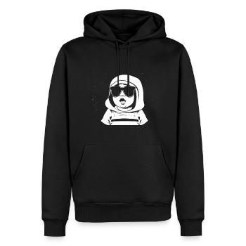 Funny Toddler Wearing Sunglasses Cool Baby - Men’s Premium Organic Hoodie - black - Front - Nico (187cm)
