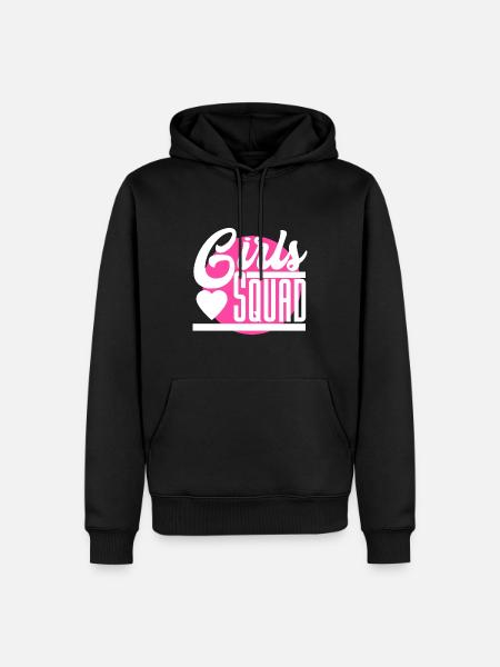 Girls Squad - Men’s Premium Organic Hoodie - black
