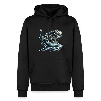 Tauchen Taucher - Männer Premium Bio Hoodie - Schwarz - Vorne - Nico (187cm)