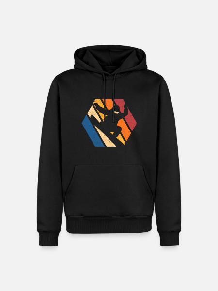 Snowboard Snowboarding Snowboarder Ski lovers - Men’s Premium Organic Hoodie - black