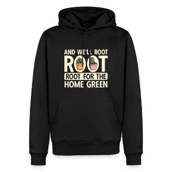 Landschaftsgärtner Hobbygärtner Gärtner - Männer Premium Bio Hoodie - Schwarz - Vorne - Nico (187cm)
