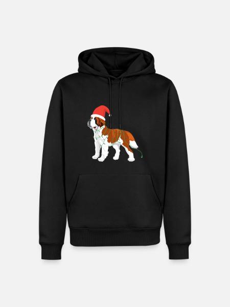 Weihnachten - Männer Premium Bio Hoodie - Schwarz