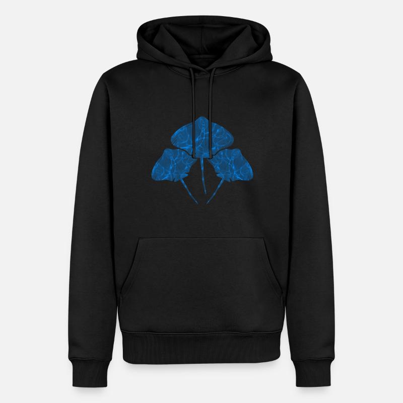 Mantarochen Aquarium Mantarochen Liebhaber - Männer Premium Bio Hoodie - Schwarz