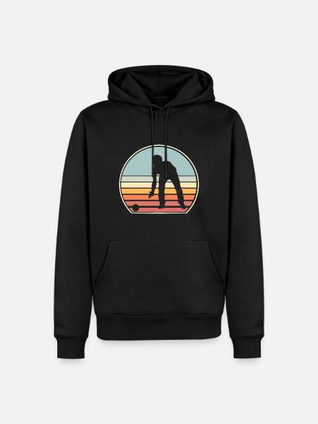 Boule Boccia Boule player - Men’s Premium Organic Hoodie - black