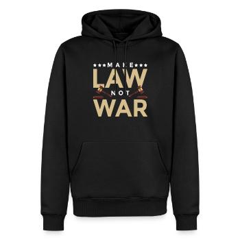Lawyer Lawyer Legal Advice Law - Men’s Premium Organic Hoodie - black - Front - Nico (187cm)