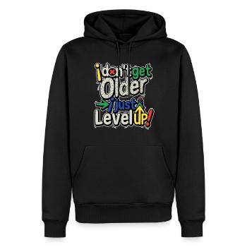 Gaming Multiplayer Spiele Geburtstag Game Zocker - Männer Premium Bio Hoodie - Schwarz - Vorne - Nico (187cm)