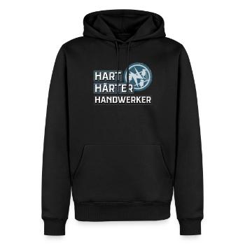 Elektriker T-Shirt - Männer Premium Bio Hoodie - Schwarz - Vorne - Nico (187cm)