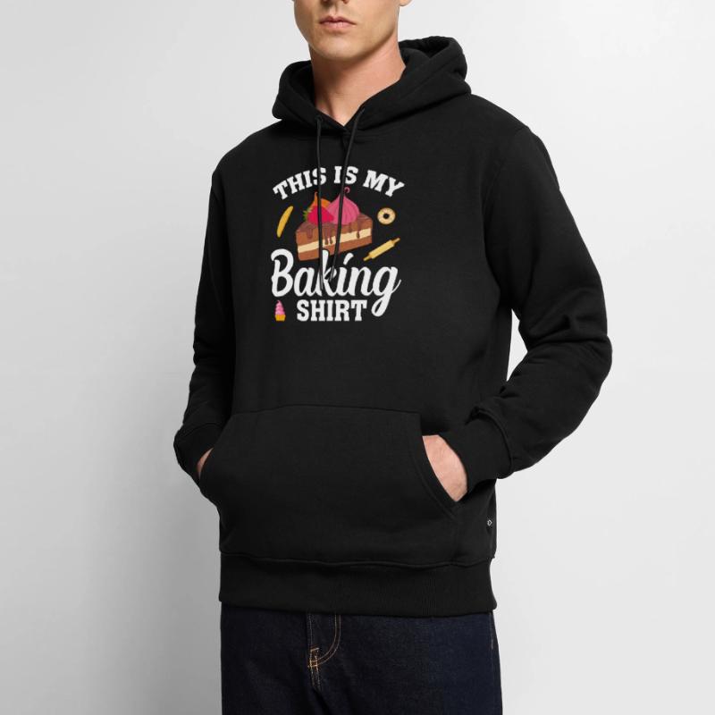 Baking, baker, master baker Men’s Premium Organic Hoodie