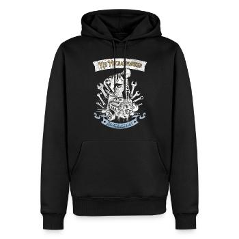 Kfz Mechatroniker Abschluss Mechatroniker Geschenk - Männer Premium Bio Hoodie - Schwarz - Vorne - Nico (187cm)