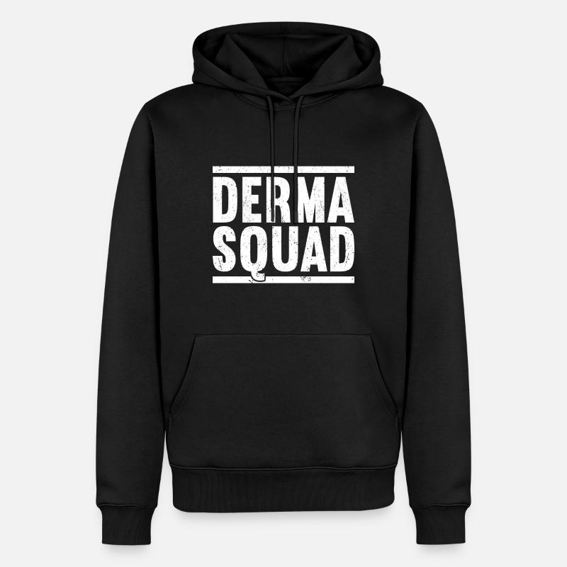 Dermatologie Dermatologue - Sweat à capuche Premium bio Homme - noir