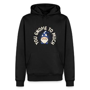 Garden Gnome Costume You Gnome To Much Gnome - Männer Premium Bio Hoodie - Schwarz - Vorne - Nico (187cm)