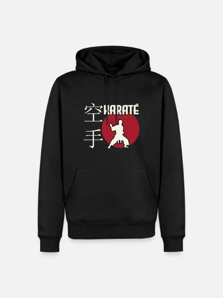 karate. martial arts. Gift idea. Japan. - Men’s Premium Organic Hoodie - black