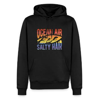 Surfen Wellenreiten Für Surfing - Männer Premium Bio Hoodie - Schwarz - Vorne - Nico (187cm)