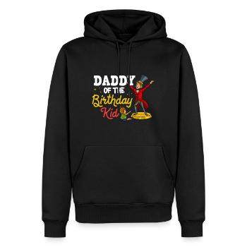 Circus Birthday Party Papa Theme Ringmaster - Men’s Premium Organic Hoodie - black - Front - Nico (187cm)