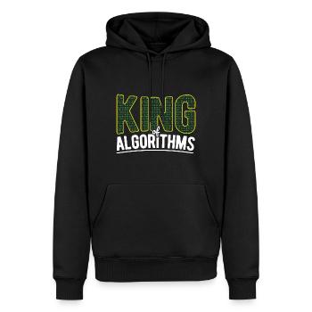 Software Ingenieur Informatiker Programmierer - Männer Premium Bio Hoodie - Schwarz - Vorne - Nico (187cm)