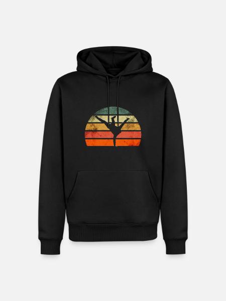 Breakdance Breakdance Danse - Sweat à capuche Premium bio Homme - noir