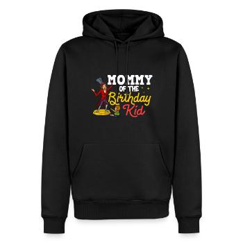 Circus Birthday Party Mama Theme Ringmaster - Men’s Premium Organic Hoodie - black - Front - Nico (187cm)