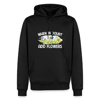 Landschaftsgärtner Hobbygärtner Gärtner - Männer Premium Bio Hoodie - Schwarz - Vorne - Nico (187cm)