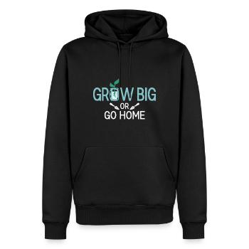 Landschaftsgärtner Hobbygärtner Gärtner - Männer Premium Bio Hoodie - Schwarz - Vorne - Nico (187cm)