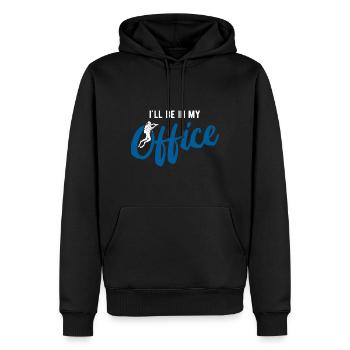 Apnoetaucher Freitaucher Taucher - Männer Premium Bio Hoodie - Schwarz - Vorne - Nico (187cm)