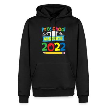 Preschool Graduate Pre-K Graduation Elementary - Sweat à capuche Premium bio Homme - noir - Devant - Nico (187cm)