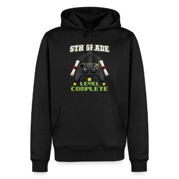 5th Grade Level Complete Middle School Graduation - Männer Premium Bio Hoodie - Schwarz - Vorne - Nico (187cm)